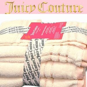 Juicy Couture Home Embroidered 6-Piece Bath Towel Set